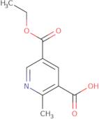 5-(ethoxycarbonyl)-2-methylpyridine-3-carboxylic acid