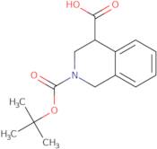 2-[(tert-Butoxy)carbonyl]-1,2,3,4-tetrahydroisoquinoline-4-carboxylic acid
