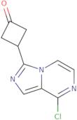 3-(8-Chloroimidazo[1,5-a]pyrazin-3-yl)cyclobutanone