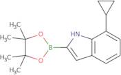 7-Cyclopropyl-2-(4,4,5,5-tetramethyl-1,3,2-dioxaborolan-2-yl)-1H-indole