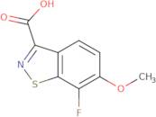 7-Fluoro-6-methoxybenzo[D]isothiazole-3-carboxylic acid