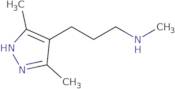 3-(3,5-Dimethyl-1H-pyrazol-4-yl)-N-methylpropan-1-amine