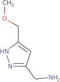 1-[5-(Methoxymethyl)-1H-pyrazol-3-yl]methanamine