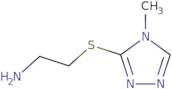 2-((4-Methyl-4H-1,2,4-triazol-3-yl)thio)ethanamine