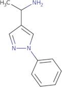 1-(1-Phenyl-1H-pyrazol-4-yl)ethan-1-amine