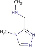 Methyl[(4-methyl-4H-1,2,4-triazol-3-yl)methyl]amine