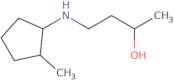 4-[(2-Methylcyclopentyl)amino]butan-2-ol