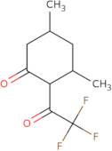 3,5-Dimethyl-2-(2,2,2-trifluoroacetyl)cyclohexan-1-one