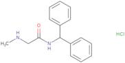 N-(Diphenylmethyl)-2-(methylamino)acetamide hydrochloride