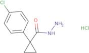 1-(4-Chlorophenyl)cyclopropane-1-carbohydrazide hydrochloride