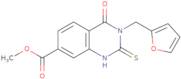 Methyl 3-(furan-2-ylmethyl)-4-oxo-2-sulfanyl-3,4-dihydroquinazoline-7-carboxylate