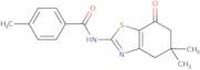 N-(5,5-dimethyl-7-oxo(4,5,6-trihydrobenzothiazol-2-yl))(4-methylphenyl)formamide