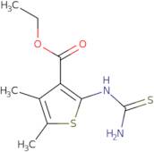 Ethyl 2-(carbamothioylamino)-4,5-dimethylthiophene-3-carboxylate