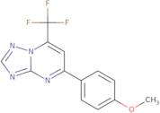 5-(4-Methoxyphenyl)-7-(trifluoromethyl)[1,2,4]triazolo[1,5-a]pyrimidine