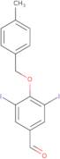 3,5-Diiodo-4-[(4-methylbenzyl)oxy]benzaldehyde