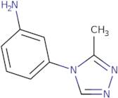 3-(3-Methyl-4H-1,2,4-triazol-4-yl)aniline