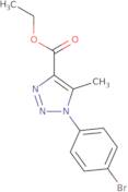 Ethyl 1-(4-bromophenyl)-5-methyl-1H-1,2,3-triazole-4-carboxylate