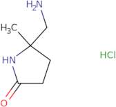 5-(Aminomethyl)-5-methylpyrrolidin-2-one hydrochloride