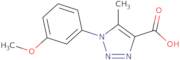 1-(3-Methoxyphenyl)-5-methyl-1H-1,2,3-triazole-4-carboxylic acid