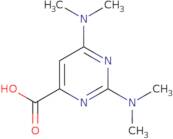 2,4-Bis(dimethylamino)pyrimidine-6-carboxylic acid