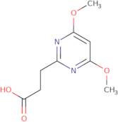 3-(4,6-Dimethoxypyrimidin-2-yl)propanoic acid