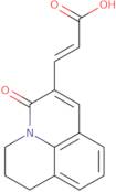 3-(2,3-Dihydro-5-oxo-(1H,5H)-benzo[ij]-quinolizin-6-yl)-(2E)-propenoic acid