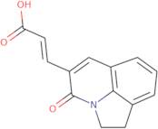 3-(1,2-Dihydro-4-oxo-pyrrolo-[3,2,1-ij]-quinolin-5-yl)-(2E)-propenoic acid