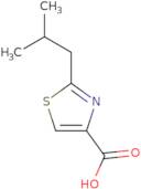 2-(2-Methylpropyl)-1,3-thiazole-4-carboxylic acid