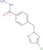 4-[(4-Chloro-1H-pyrazol-1-yl)methyl]benzohydrazide