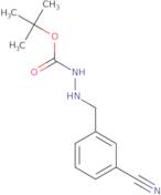 tert-Butyl 2-(3-cyanobenzyl)hydrazinecarboxylate