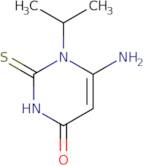 6-Amino-1-(propan-2-yl)-2-sulfanylidene-1,2,3,4-tetrahydropyrimidin-4-one