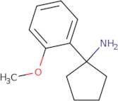 1-(2-Methoxyphenyl)cyclopentan-1-amine