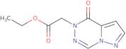 Ethyl (4-oxopyrazolo[1,5-d][1,2,4]triazin-5(4H)-yl)acetate