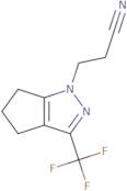 3-[3-(Trifluoromethyl)-5,6-dihydrocyclopenta[C]pyrazol-1(4H)-yl]propanenitrile