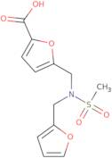 5-({N-[(Furan-2-yl)methyl]methanesulfonamido}methyl)furan-2-carboxylic acid