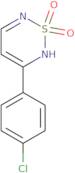 3-(4-Chlorophenyl)-2H-1,2,6-thiadiazine 1,1-dioxide