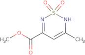 Methyl 5-methyl-2H-1,2,6-thiadiazine-3-carboxylate 1,1-dioxide