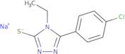 Sodium [5-(4-chlorophenyl)-4-ethyl-1,2,4-triazol-3-yl]sulfanide