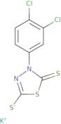 Potassium 4-(3,4-dichlorophenyl)-5-thioxo-4,5-dihydro-1,3,4-thiadiazole-2-thiolate