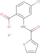 Potassium 4-chloro-2-[(thien-2-ylcarbonyl)amino]benzoate