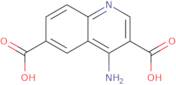 4-Aminoquinoline-3,6-dicarboxylic acid