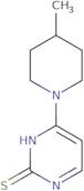 4-(4-Methylpiperidin-1-yl)pyrimidine-2-thiol