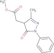 Methyl 2-(3-methyl-5-oxo-1-phenyl-4,5-dihydro-1H-pyrazol-4-yl)acetate