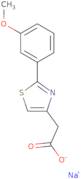 Sodium 2-[2-(3-methoxyphenyl)-1,3-thiazol-4-yl]acetate