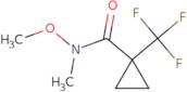 N-Methoxy-N-methyl-1-(trifluoromethyl)cyclopropane-1-carboxamide