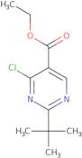 Ethyl 2-(tert-butyl)-4-chloropyrimidine-5-carboxylate