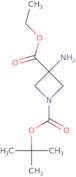 1-tert-Butyl 3-Ethyl 3-Aminoazetidine-1,3-dicarboxylate