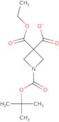 Azetidine-1,3,3-tricarboxylic acid 1-tert-Butyl ester 3-ethyl ester