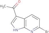 1-{6-Bromo-1H-pyrrolo[2,3-b]pyridin-3-yl}ethan-1-one