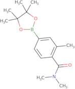 2,N,N-Trimethyl-4-(4,4,5,5-tetramethyl-[1,3,2]dioxaborolan-2-yl)-benzamide